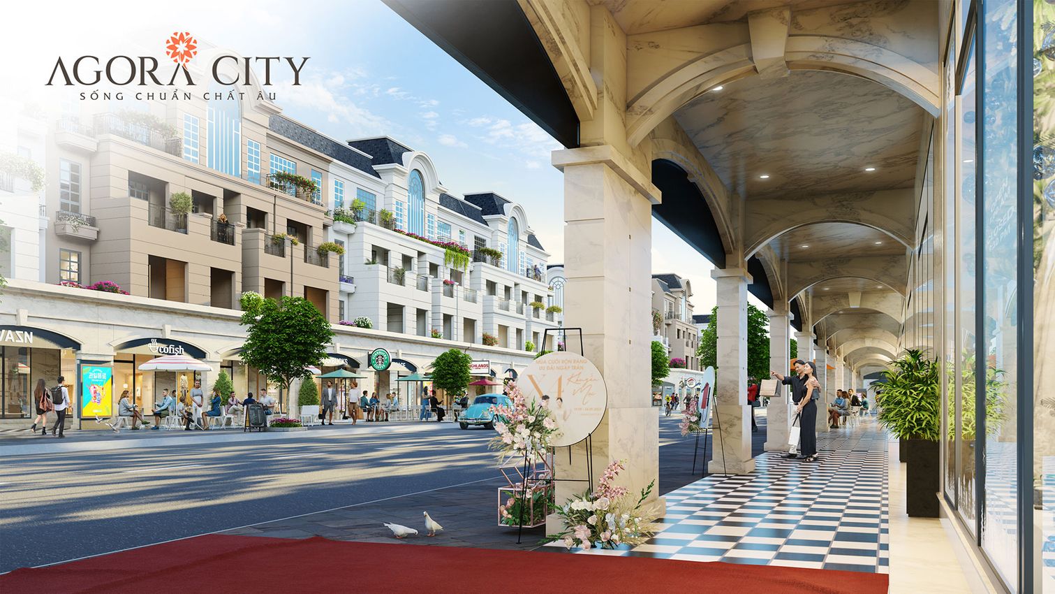 Hành Lang Thương Mại Agora City