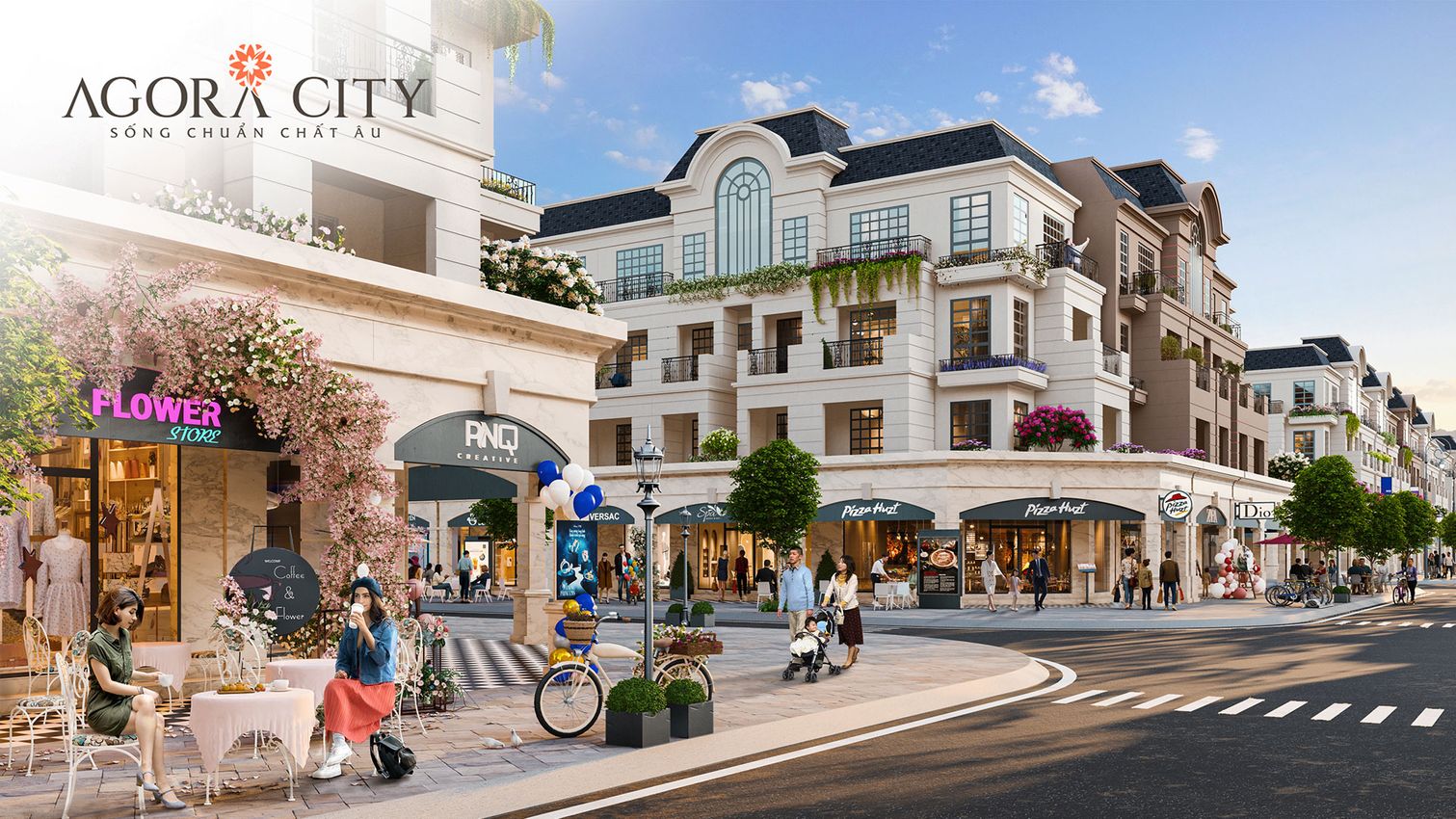 Shophouse Agora City Long An