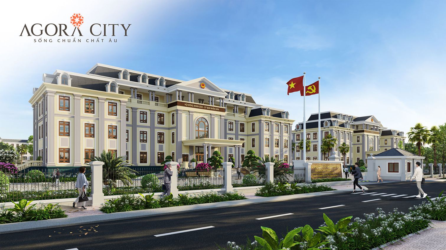 Trung Tâm Hành Chính Huyện Thủ Thừa tại Agora City