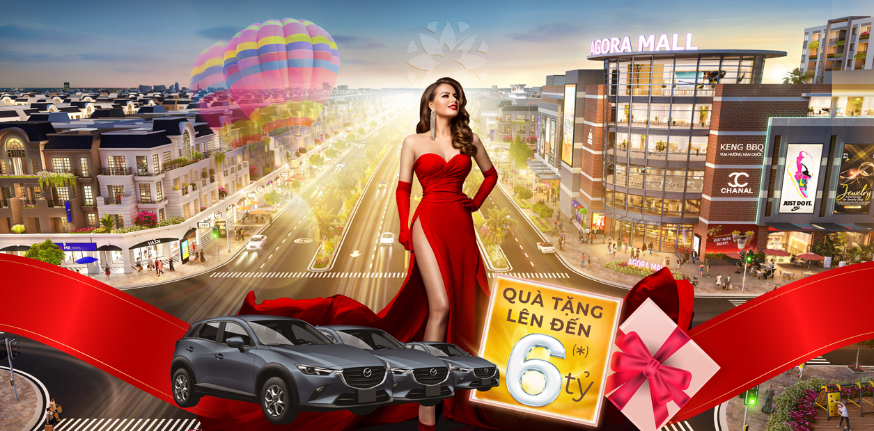 Shophouse Agora City Thủ Thừa